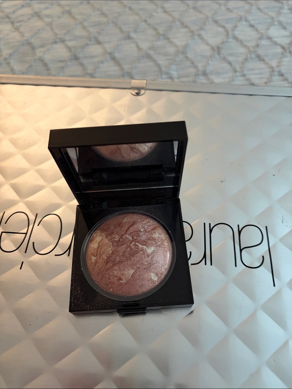 laura mercier Baked Blush Duo in Rose Bronze Marble